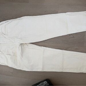 Men’s Zara cream Corduroy Pants